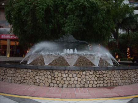 雕塑��泉